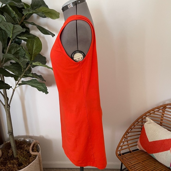 American Apparel Orange Mini Dress - Picture 3 of 8